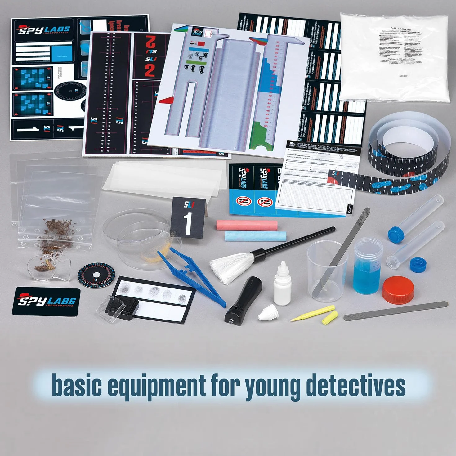 KOSMOS Spy Labs, Valigetta da detective, set di giocattoli da detective per bambini dagli 8