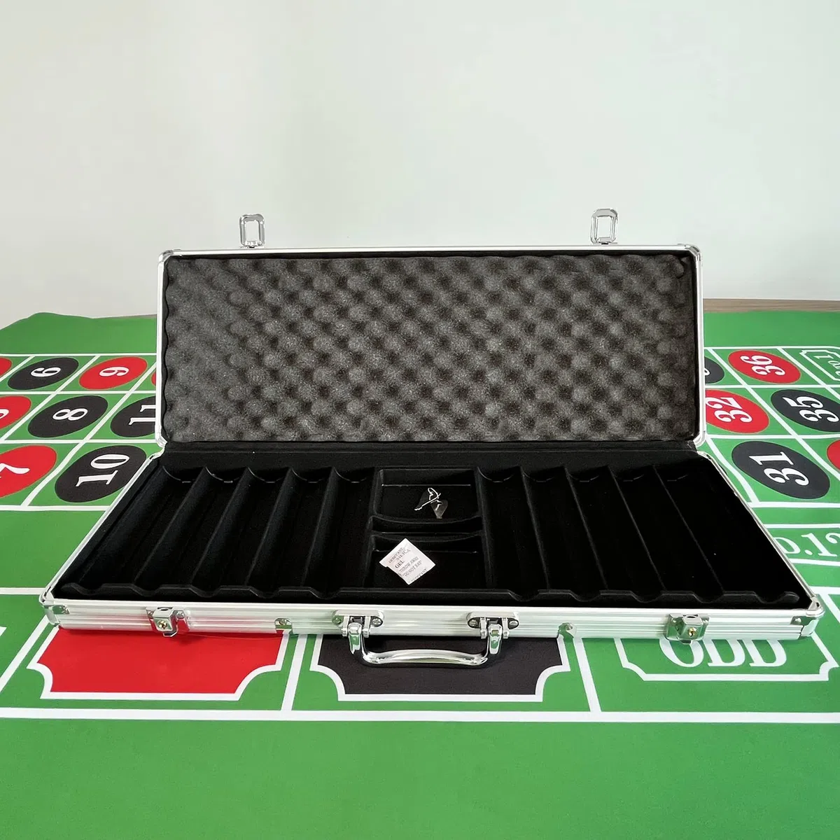 SEETOOOGAMES Valigetta vuota in alluminio poker chip