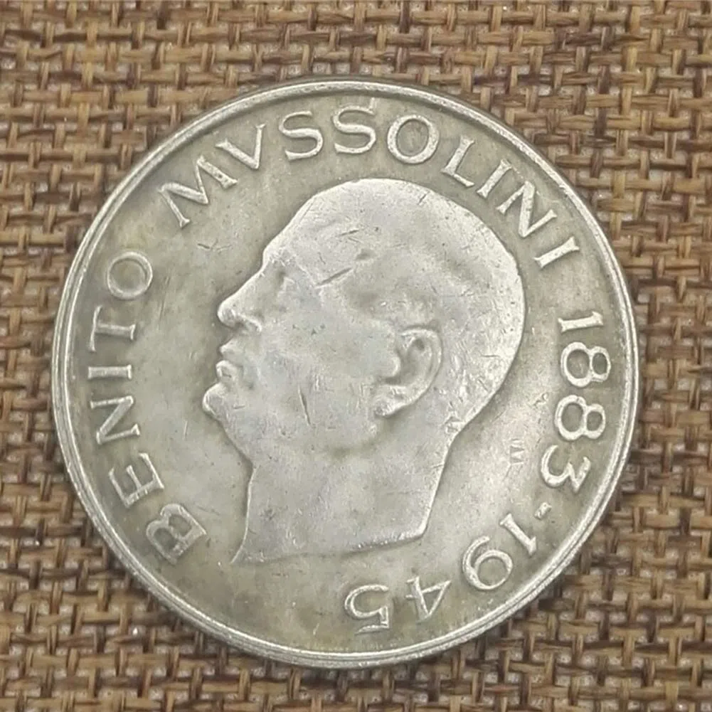 Moneta da Collezione Argento Dollaro Argento Mussolini 38mm
