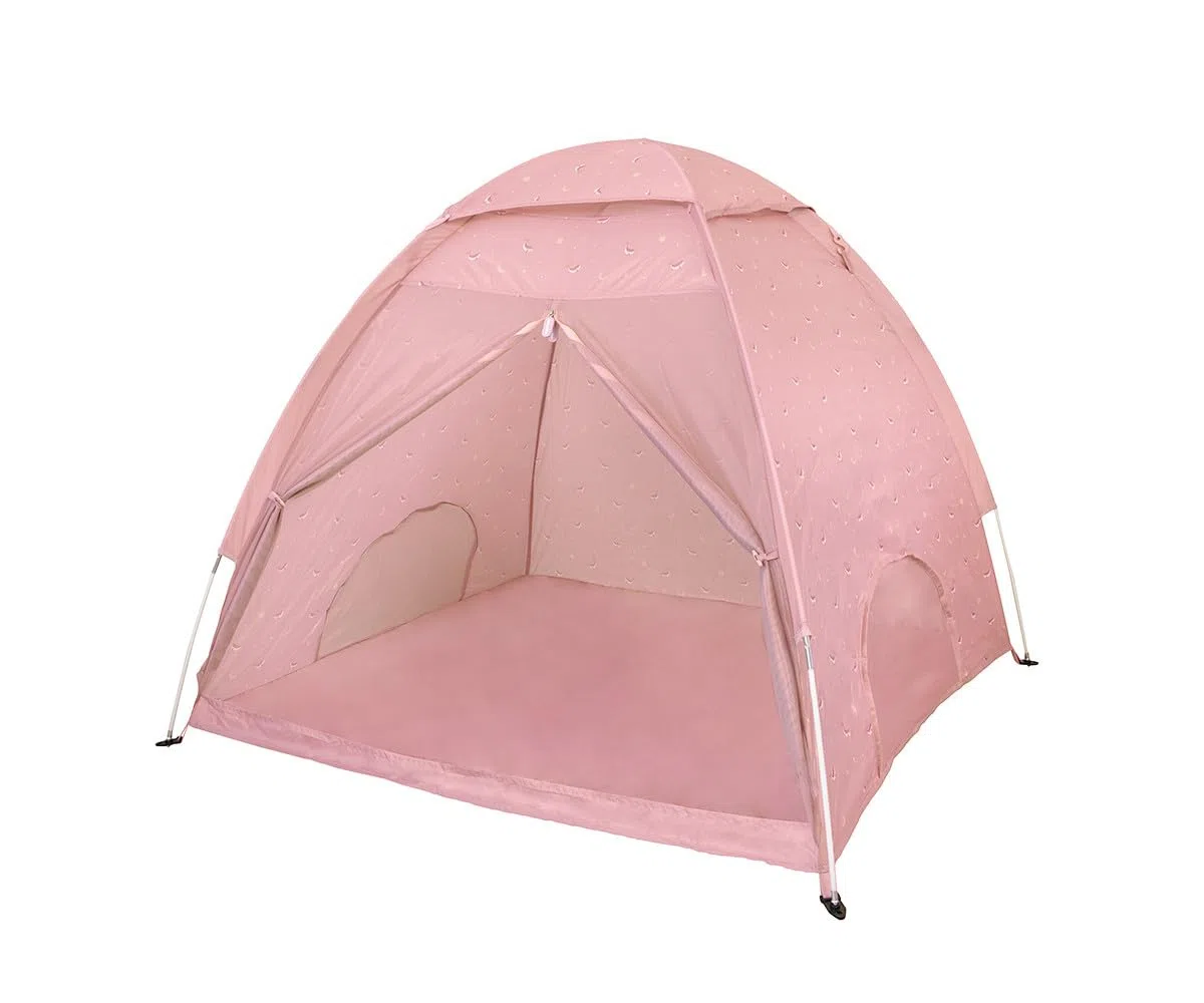 Tenda Anti-UV UPF50+ per Bebè da Spiaggia Traspirante con Zanzariera Impermeabile Whale Pink