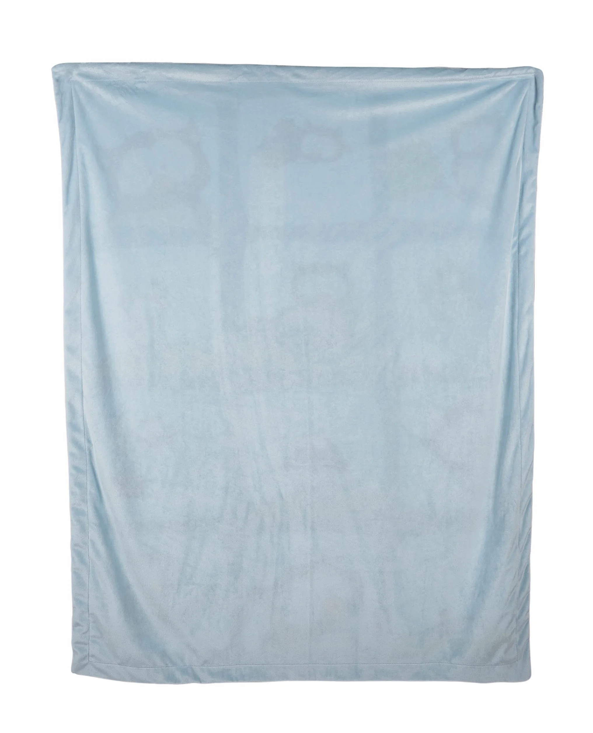 NICI- Auto Copertina Gufo Oscar 106 x 140 cm Blu Neonati Morbido Peluche-Coperta Calda Bambine, 48936