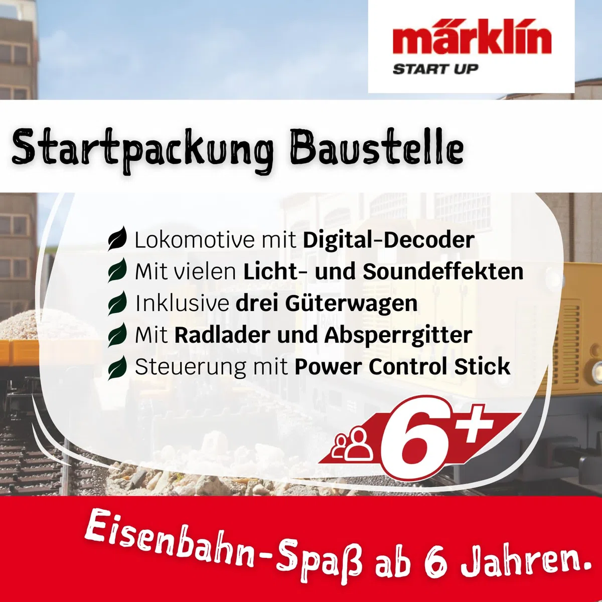 Märklin Start up - Kit iniziale cantiere