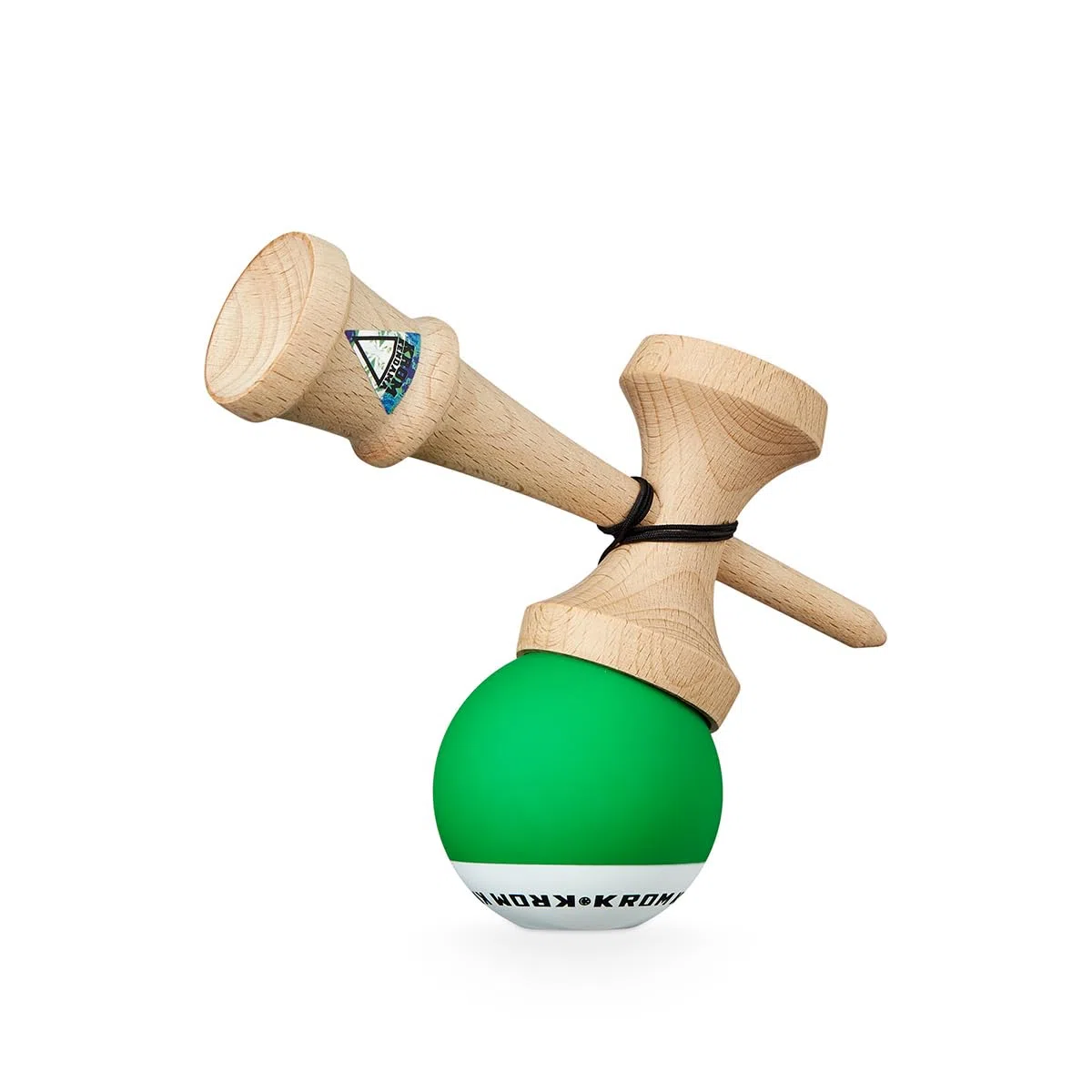 KROM Kendama Gioco - Pop Verde Scuro - Abilità Cognitive migliorate - Equilibrio, riflessi e creatività migliorati - Modello Kendama PRO Fatto per Principianti e Professionisti