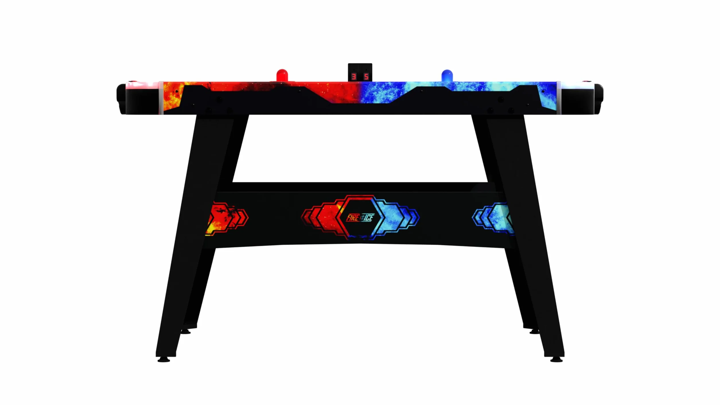 Carromco Airhockey Fire Vs Ice Air Hockey Nero Taglia Unica