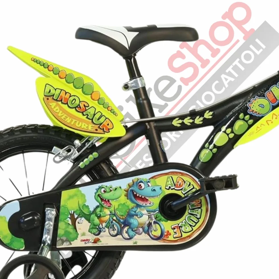 Bici per Bambino Bicicletta Dino Bikes Dinosaur Dino T Rex - Taglia 16"
