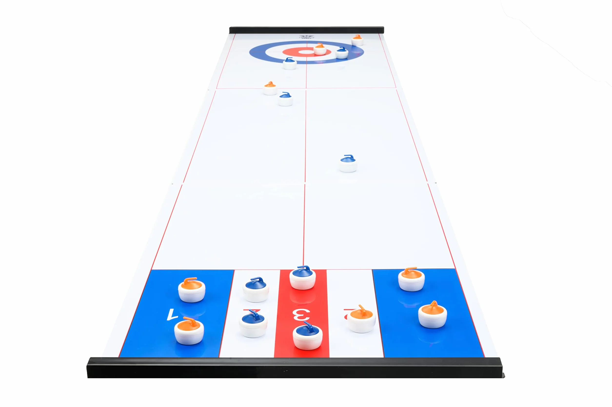 Engelhart - Gioco di curling compatto e palette reversibili - 340500
