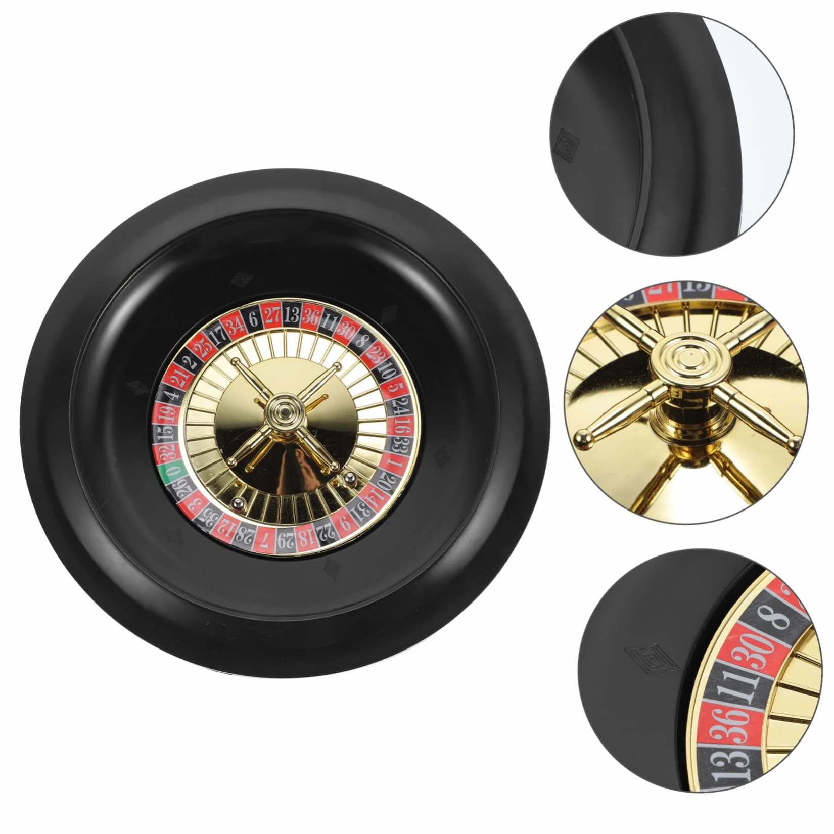 HANABASS Roulette Russa Giradischi digitale Ragno Ruota Gioco Multifunzionale Posare Grande Rouletterad Fai da Te Ruota Rotante Giradischi Ruota Rotante per Bar