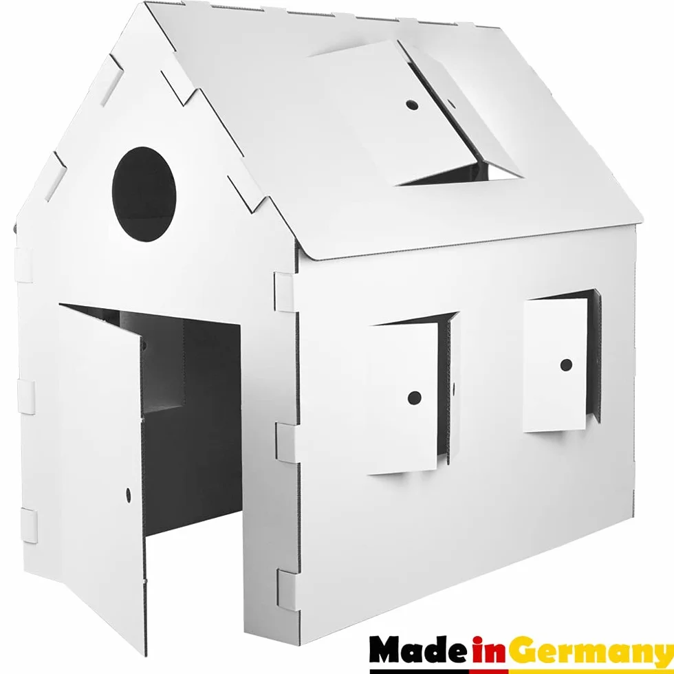 Kingpower 3D Bambini Casa di Cartone Playhouse