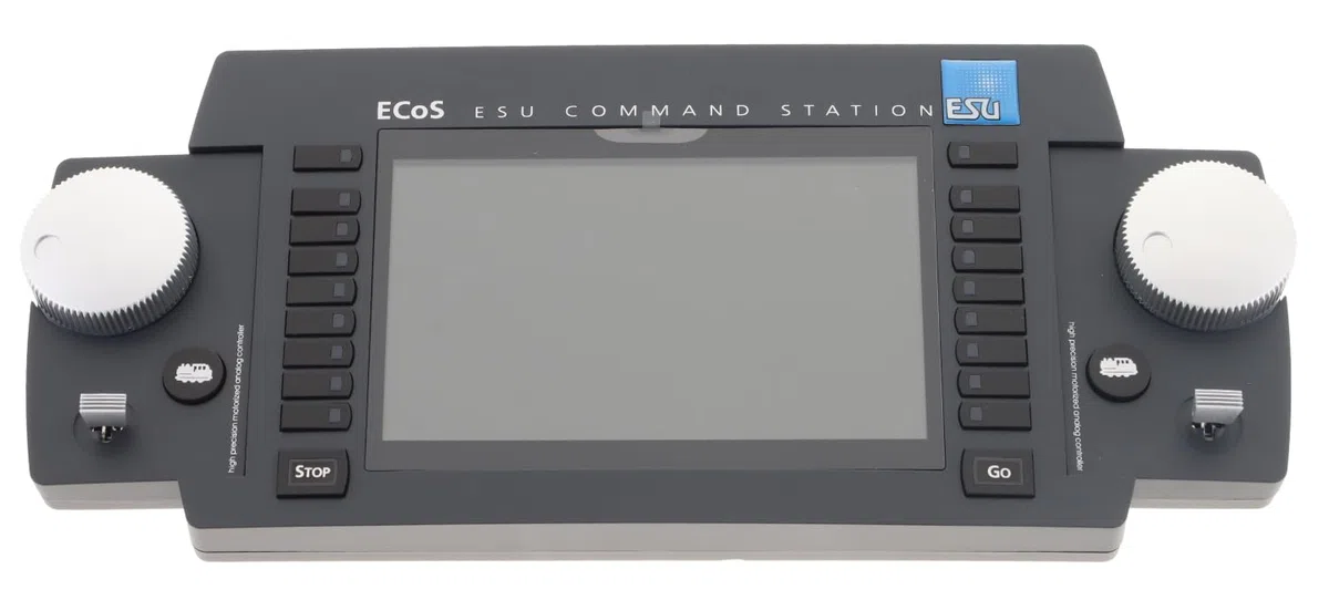 50220 ECoS - Centrale digitale 2,5 con 6 A, con alimentatore di rete 15 V-21 V, 150 W