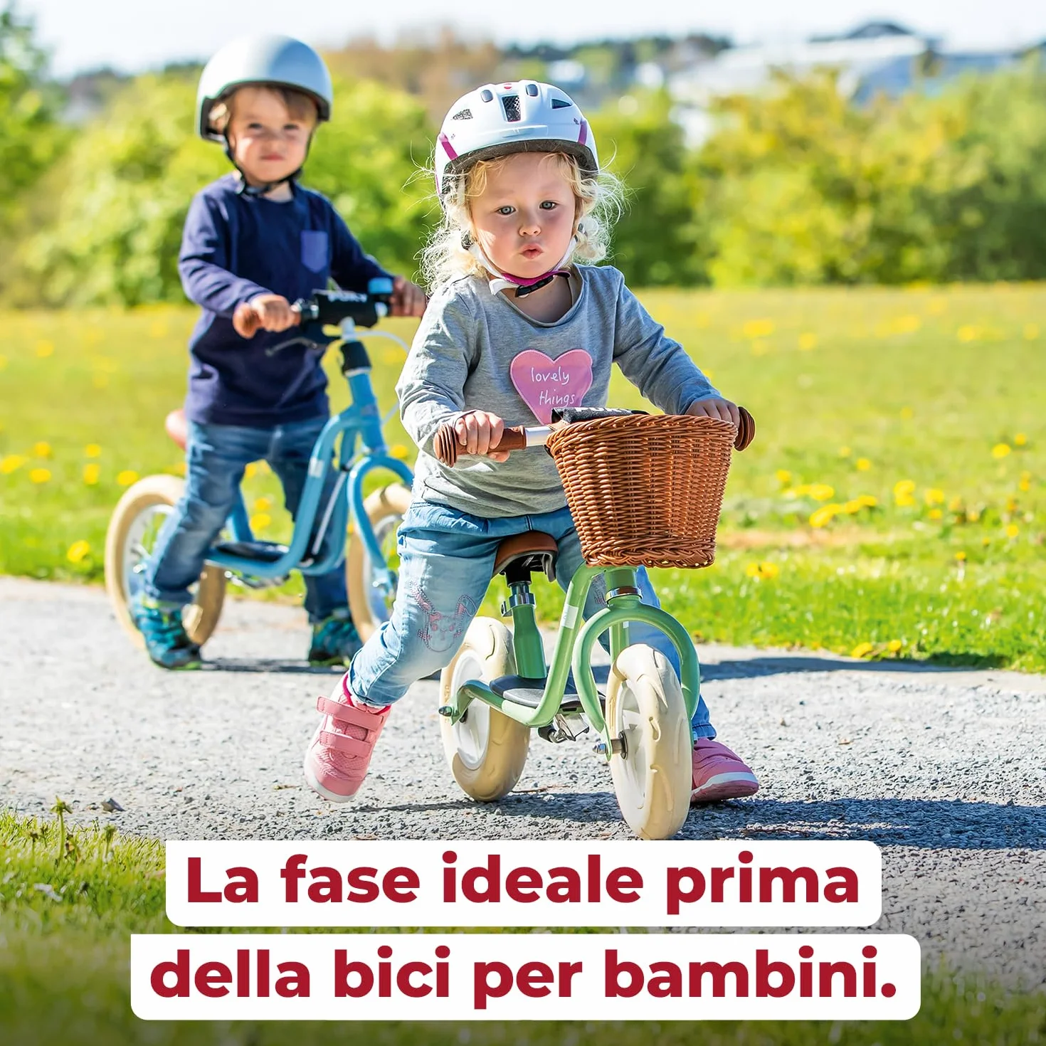 PUKY Draisienne di 2 Anni LR M Pigeon Cile Red