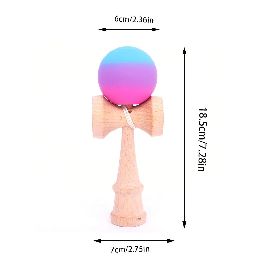Kendama Gioco, Equilibrio, Riflessi e creatività Migliorati, Bambini Kendama Toy, Tradizionale Equilibrio Giocattolo Abilità, per Bambini