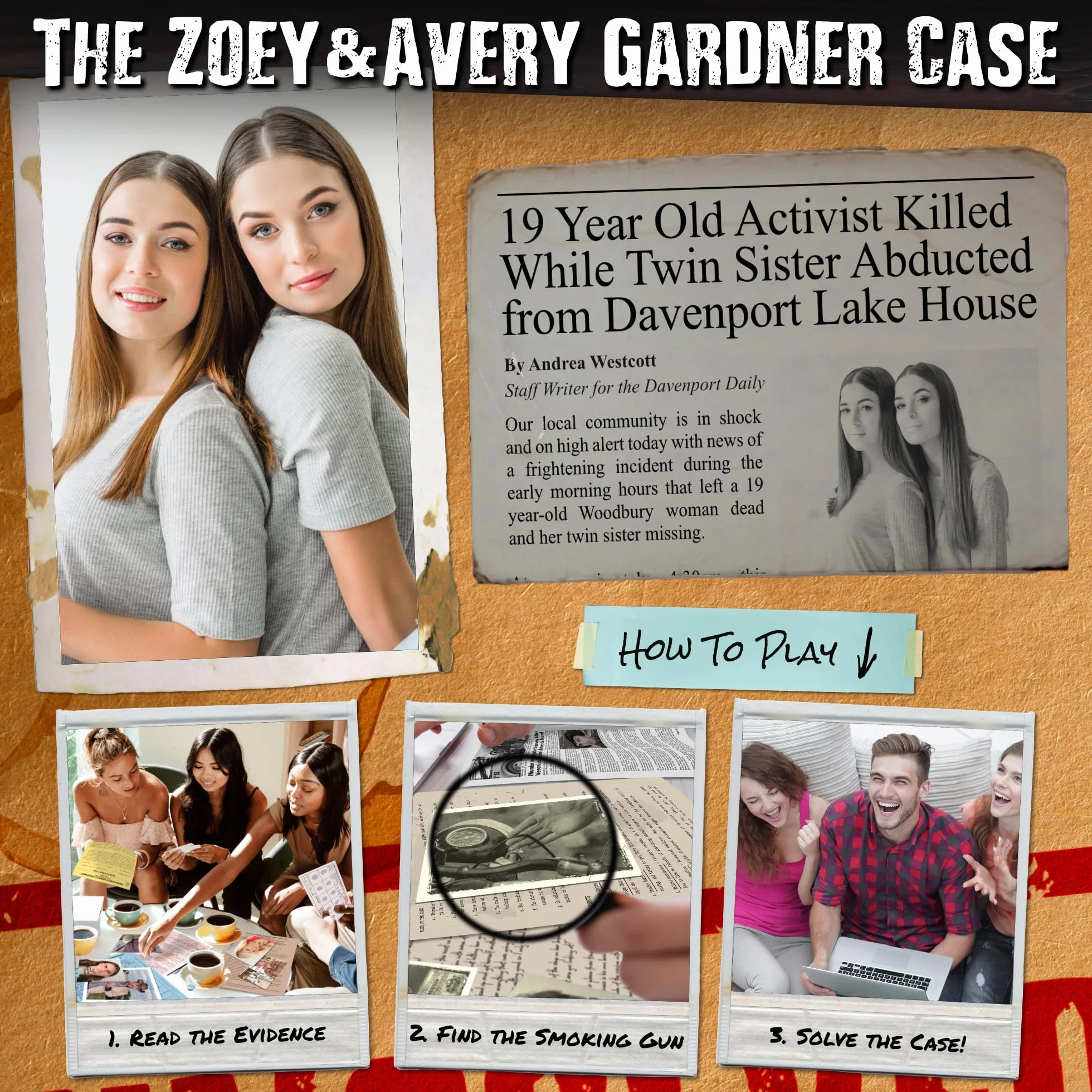 Unsolved Case Files | Gardner, Avery - Caso misterioso di omicidio attivo - Puoi risolvere il caso?