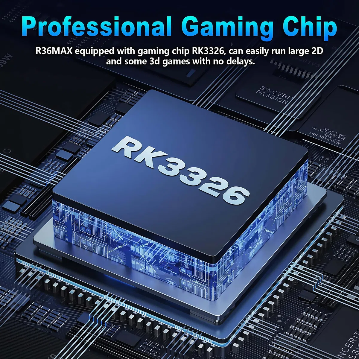 R36MAX 2025 Console di gioco portatile retrò, schermo 4K HD IPS da 4 pollici, sistema Linux open source, oltre 21000 giochi precaricati, memoria 128 GB, batteria 4000 mAh, console di gioco portatile