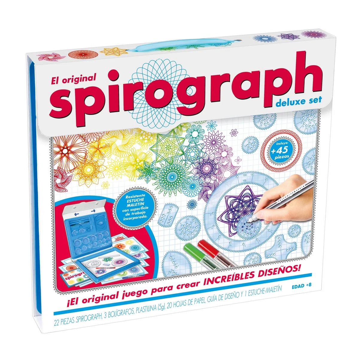 Spirograph Deluxe Kit Da Disegno Mandala per Bambini e Adulti