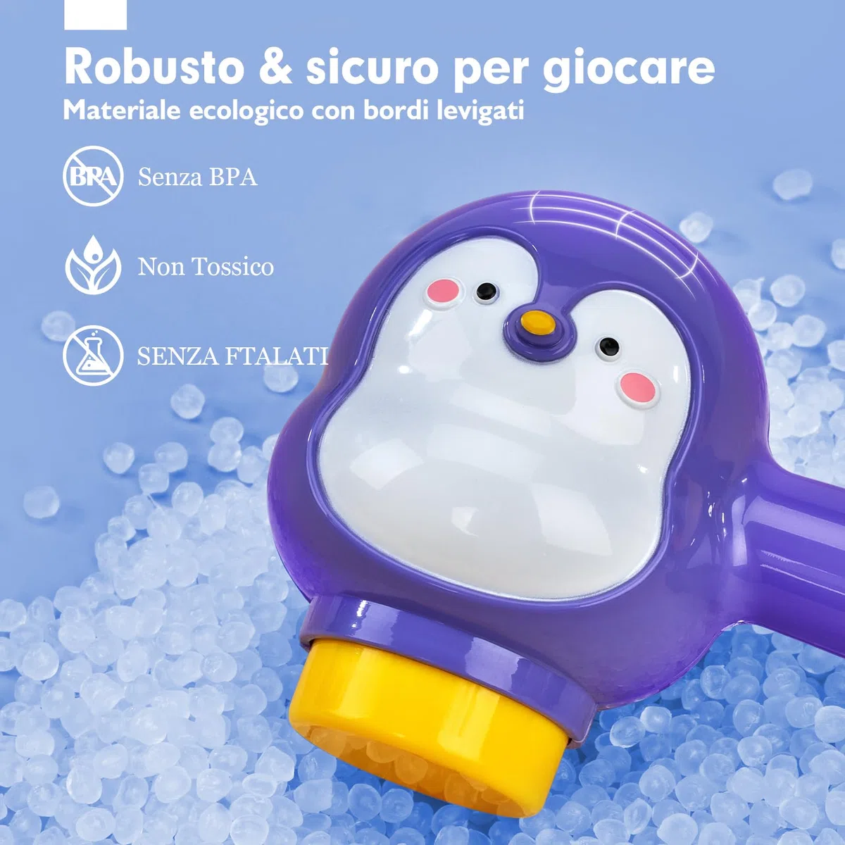 hahaland Giochi Bambini 1 Anno Maschio - Palla Giocattolo 2 in 1 e Rampa per Auto Pista Giocattoli Educativi Montessori con Martello/4 Palline/4 Macchinine, Regali per Bambini di 1 2 3 Anni