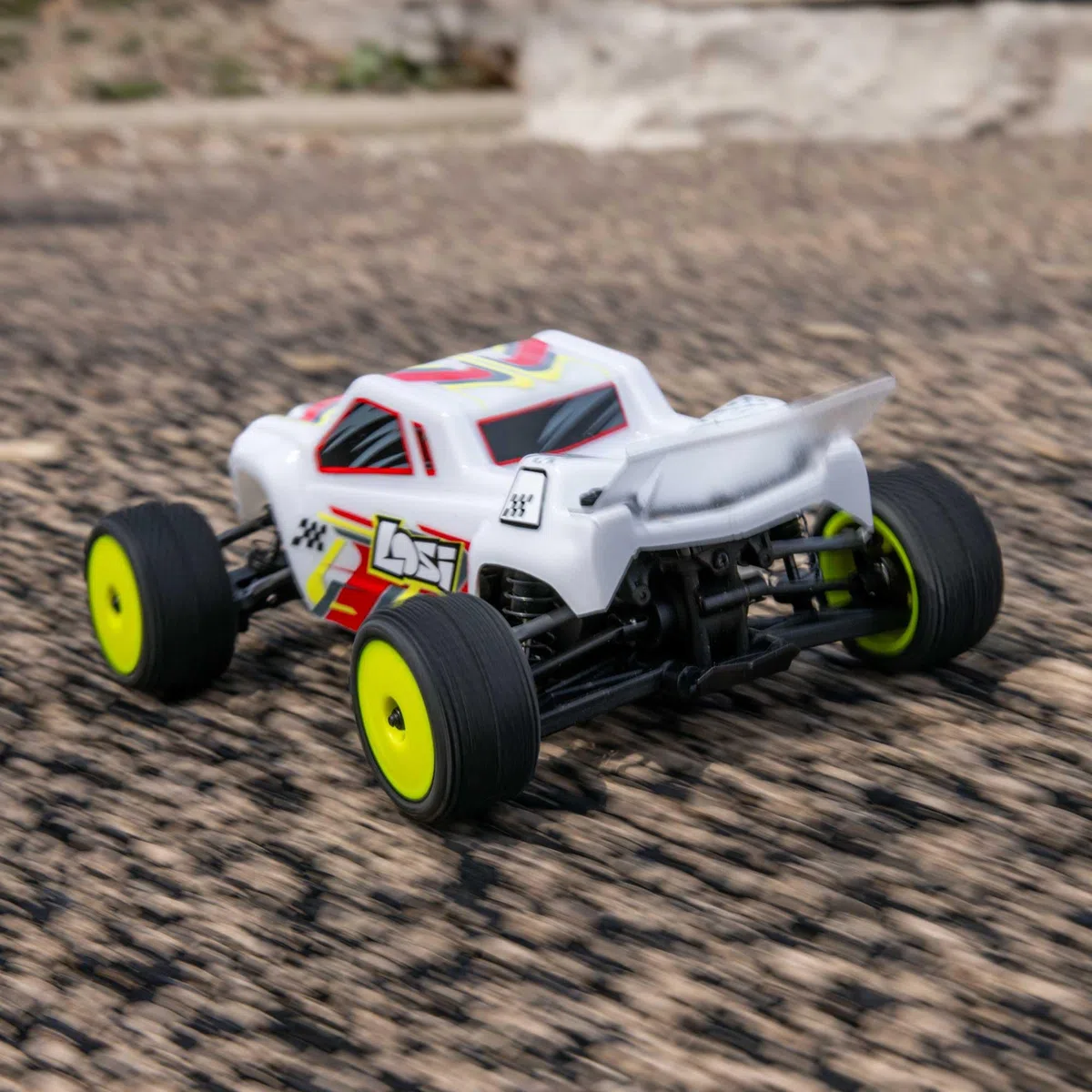 Losi Micro-T 1/28 2 ruote motrici Bianco RTR LOS-1392T1