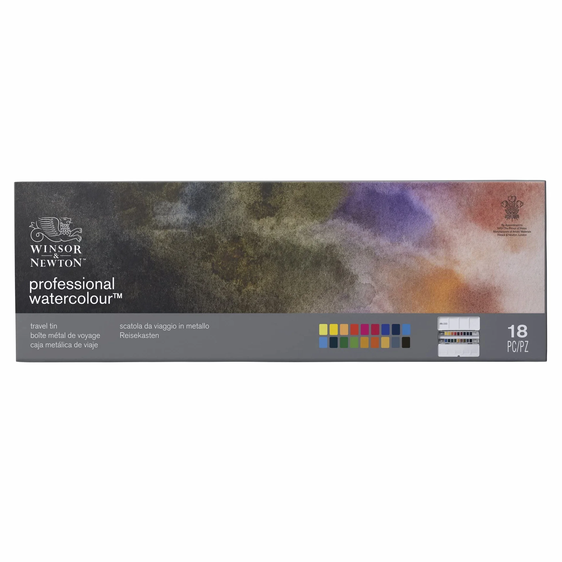 WN PWC TRAVEL TIN - 18 Mezzi Godet (Puo Contenere 24 Mezzi Godet)