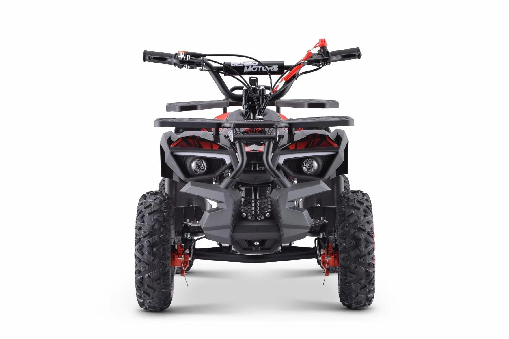 Miniquad 49cc Benzina ATV Bambino, I-Explorer Rosso, bambini dai 4 ai 10 anni