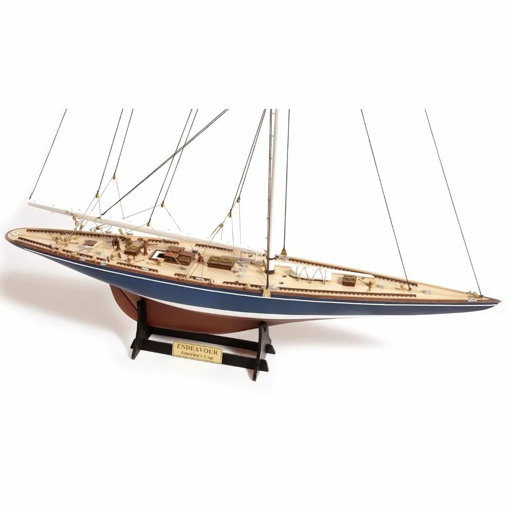 Occre 12013 Endeavour Yacht Modello in Scala 1:75, Kit da costruire, 52,8 cm x 9,1 cm x 72,3 cm
