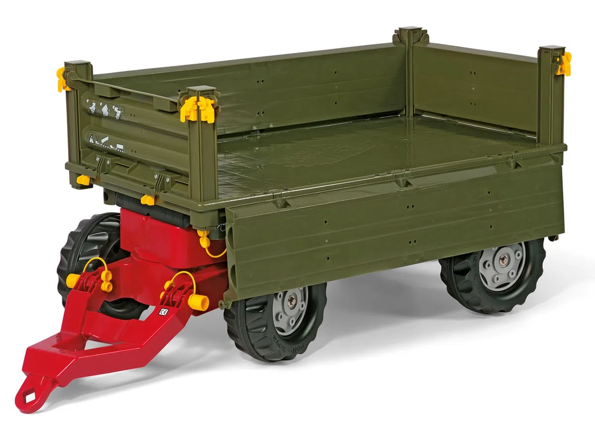 Rolly Toys 125005 - Veicolo a Pedali Multitrailer, 2 Pezzi Assortiti