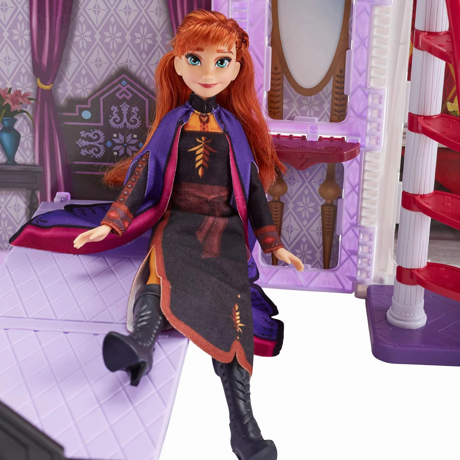 Disney Frozen Hasbro Castello di Arendelle Pieghevole, Ispirato al Film 2, Colore, E5511EU4