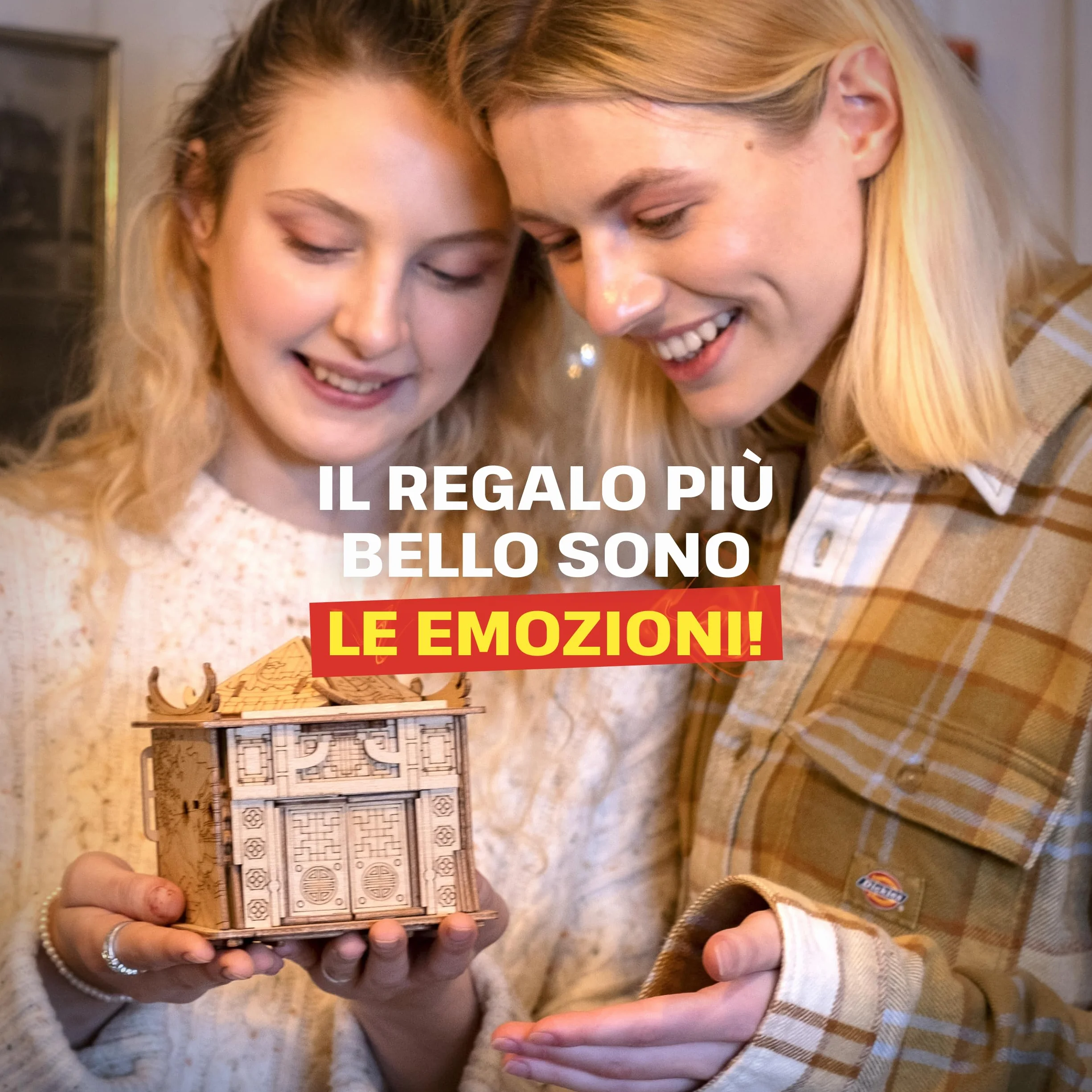 ESC WELT House of Dragon - Puzzle 3d in Legno - Rompicapo in Legno Difficile - Escape Room Gioco da Tavolo - Scatola Segreta Rompicapo con Scompartimento Nascosto - Giochi di Logica per Adulti