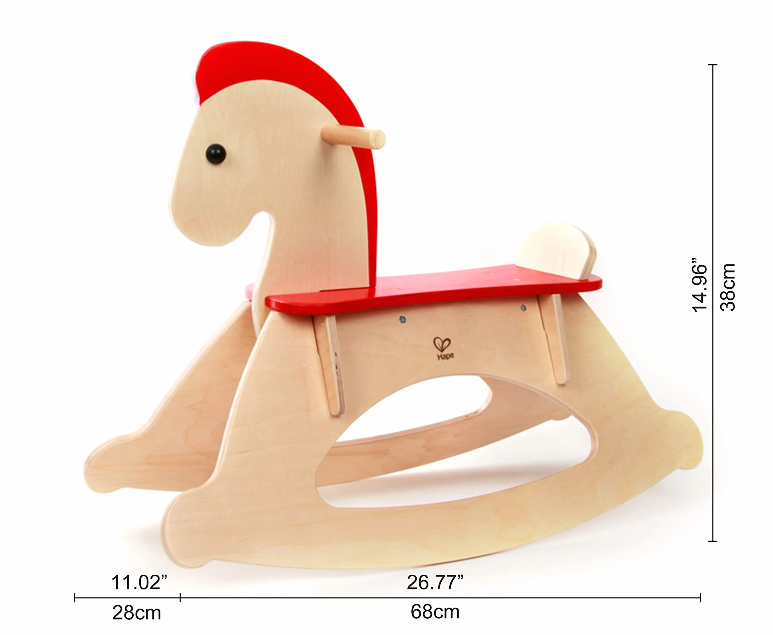 Hape E0100 - Cavallino a Dondolo