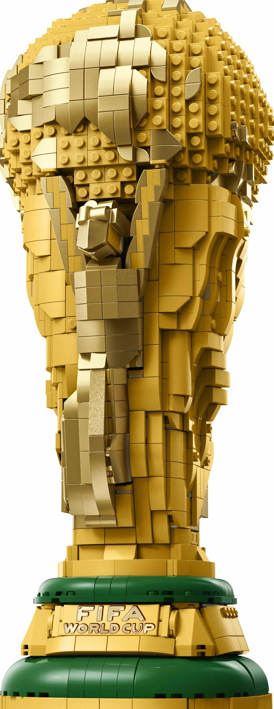 LEGO Editions Trofeo Ufficiale della Coppa del Mondo FIFA 43020 Kit di Modellismo Fai da Te 3D con Minifigure da Collezione