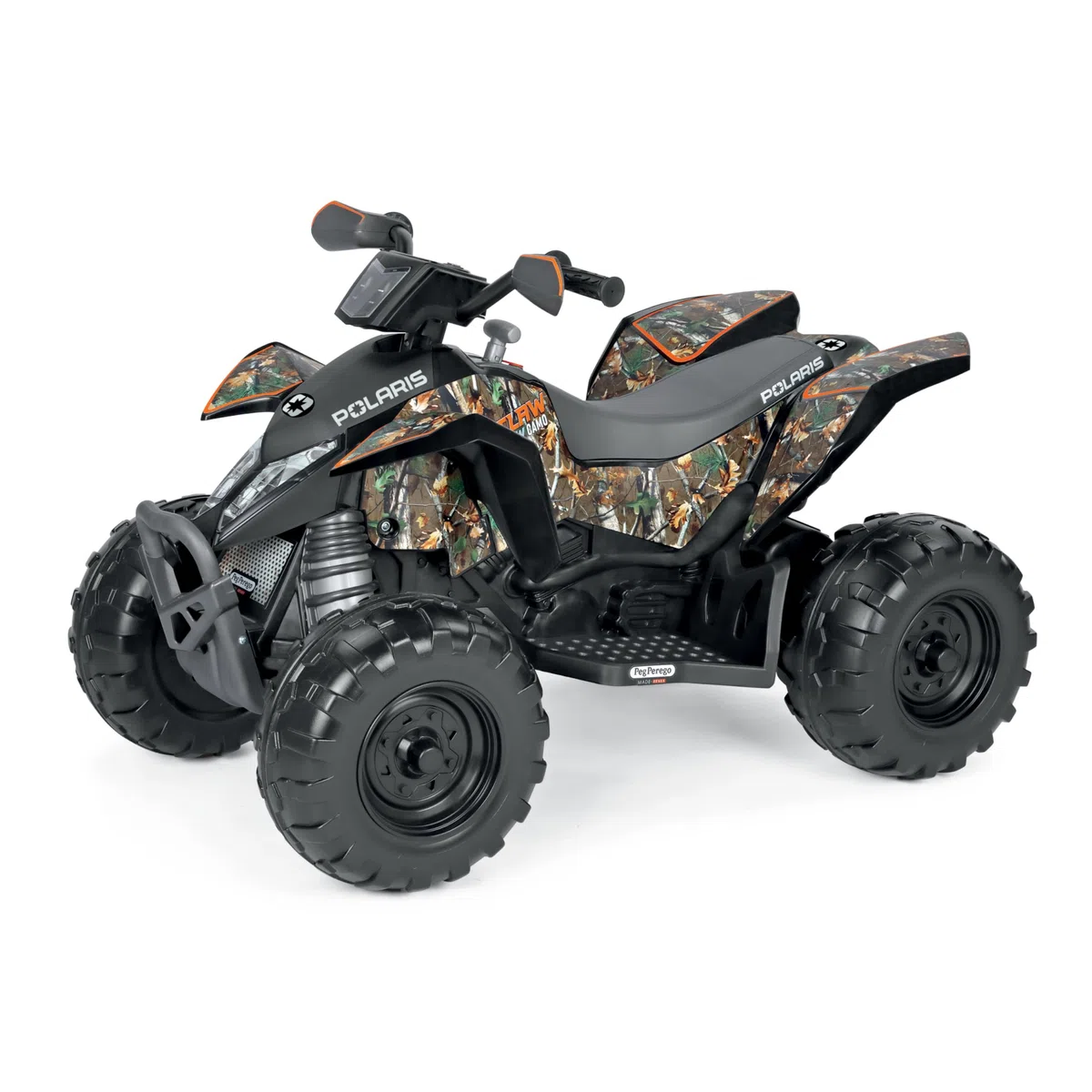 Polaris Outlaw 330W Camo Quad Elettrico per Bambini 12V