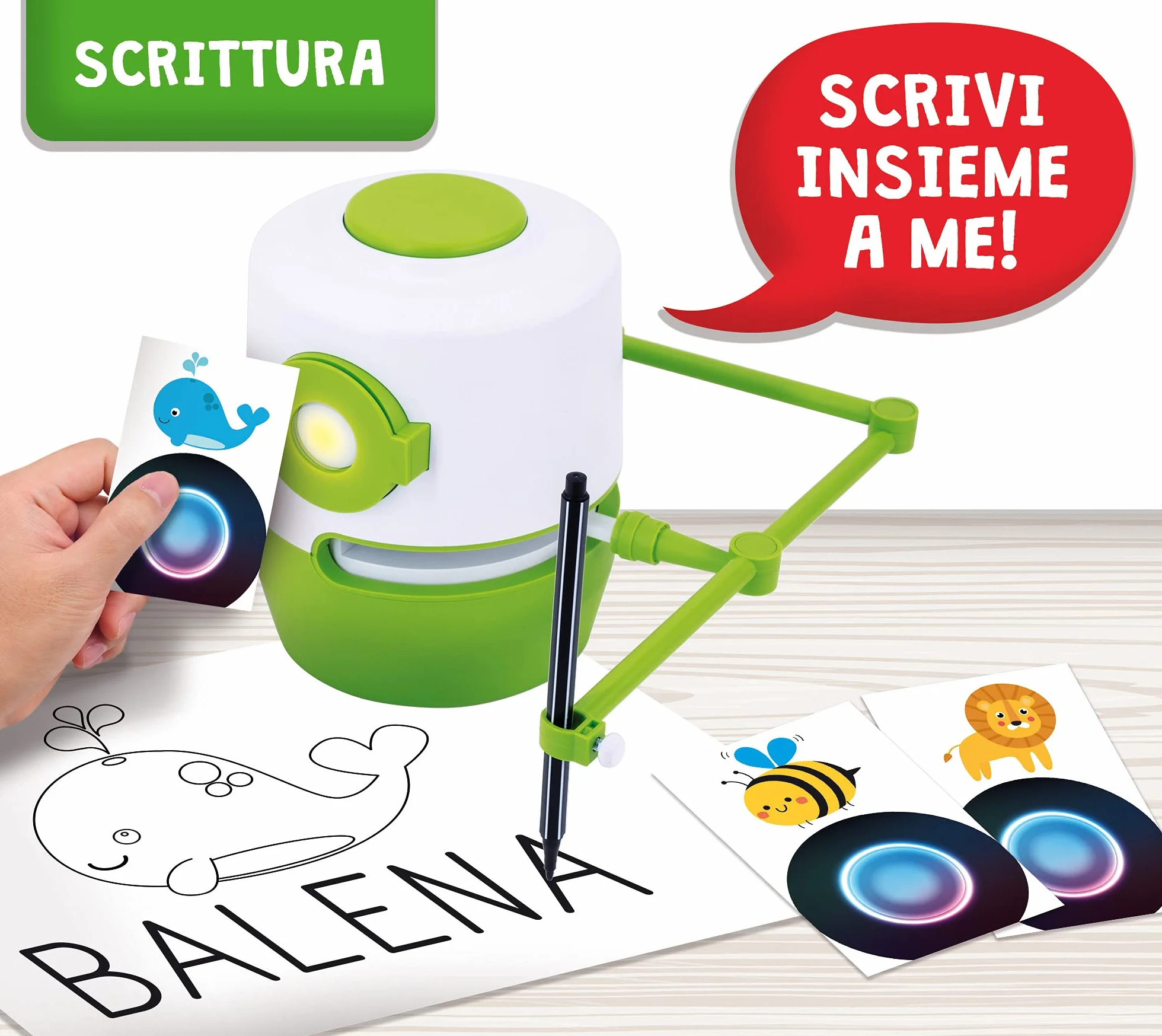 Liscianigiochi- Step Leggo e Scrivo, Colore, dai 3 agli 8 anni, 95025