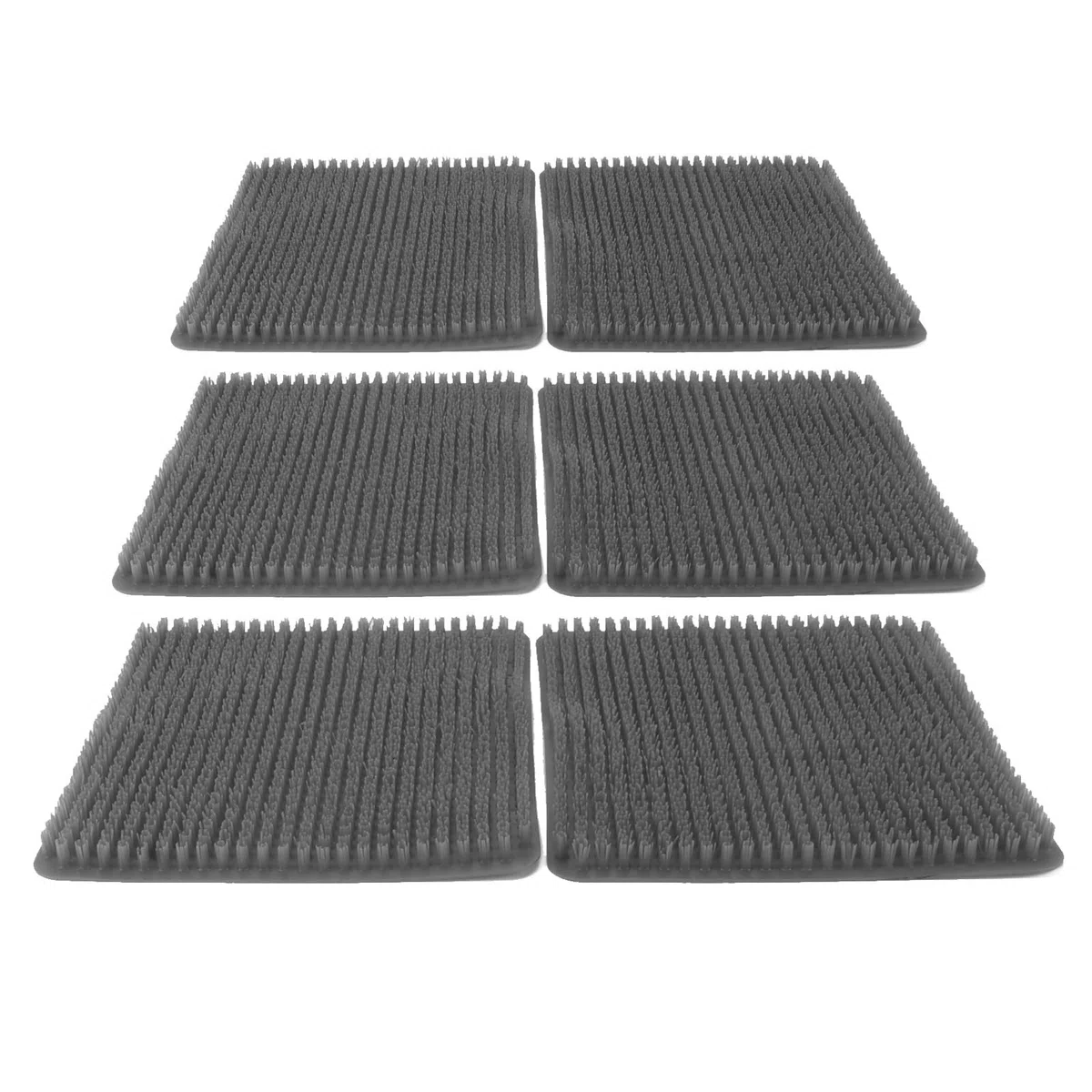 Cuscinetti per Nido per Galline Lavabili in PE 6 Pezzi 35x30 Cm per Pollaio