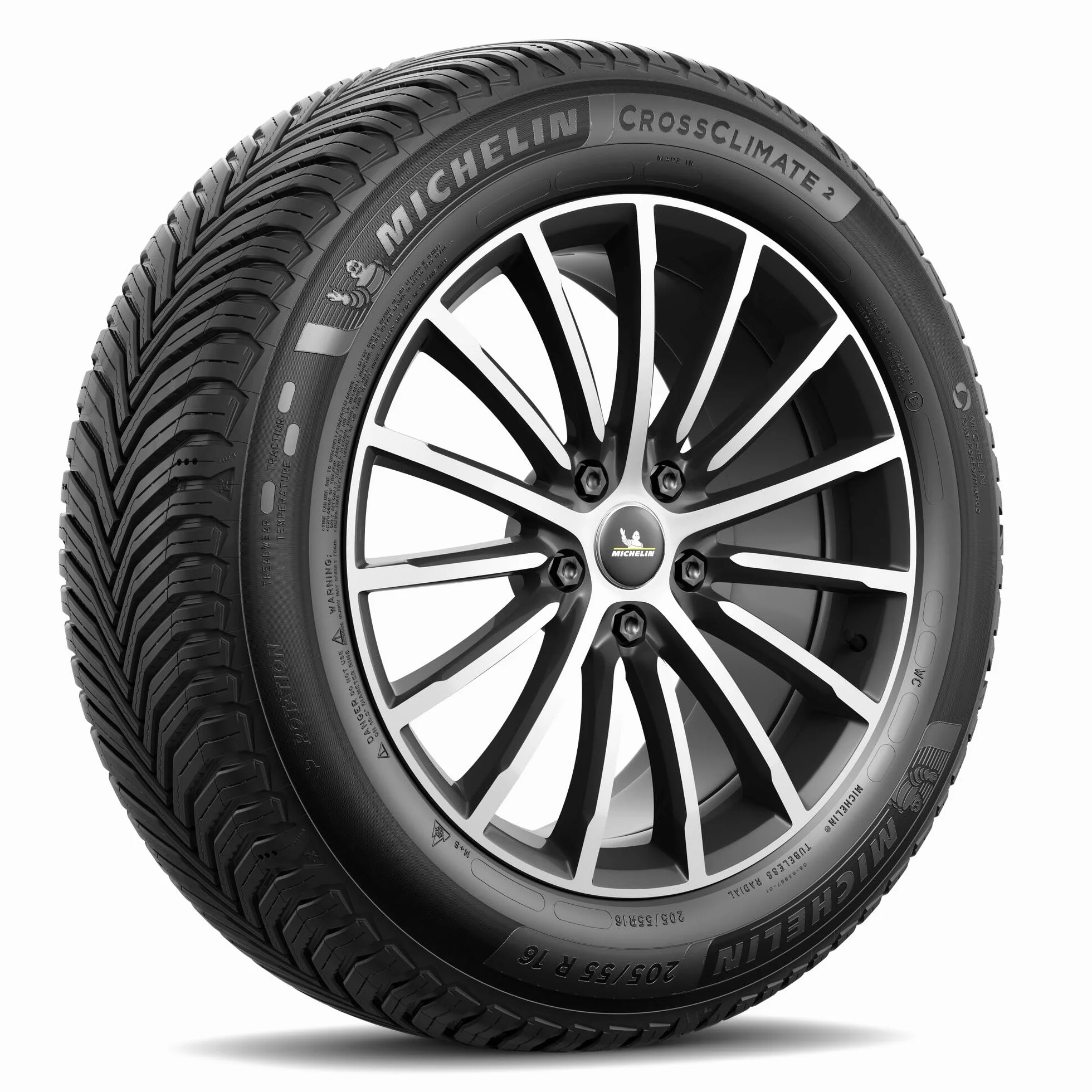 Pneumatico Tutte le stagioni Michelin CROSSCLIMATE 2 195/55R16 91H XL
