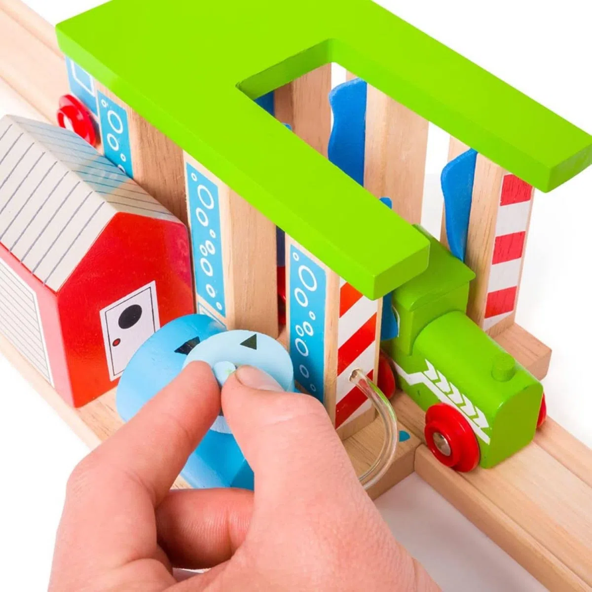 Bigjigs Rail Impianto di Lavaggio per Treni