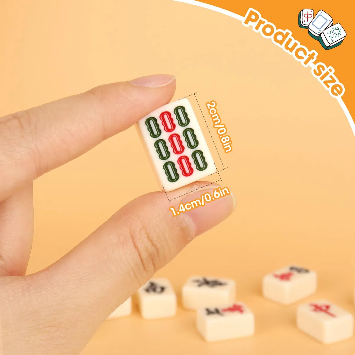 Majongsteins Gioco Tradizionale Cinese per Famiglia Amici Party Adulti
