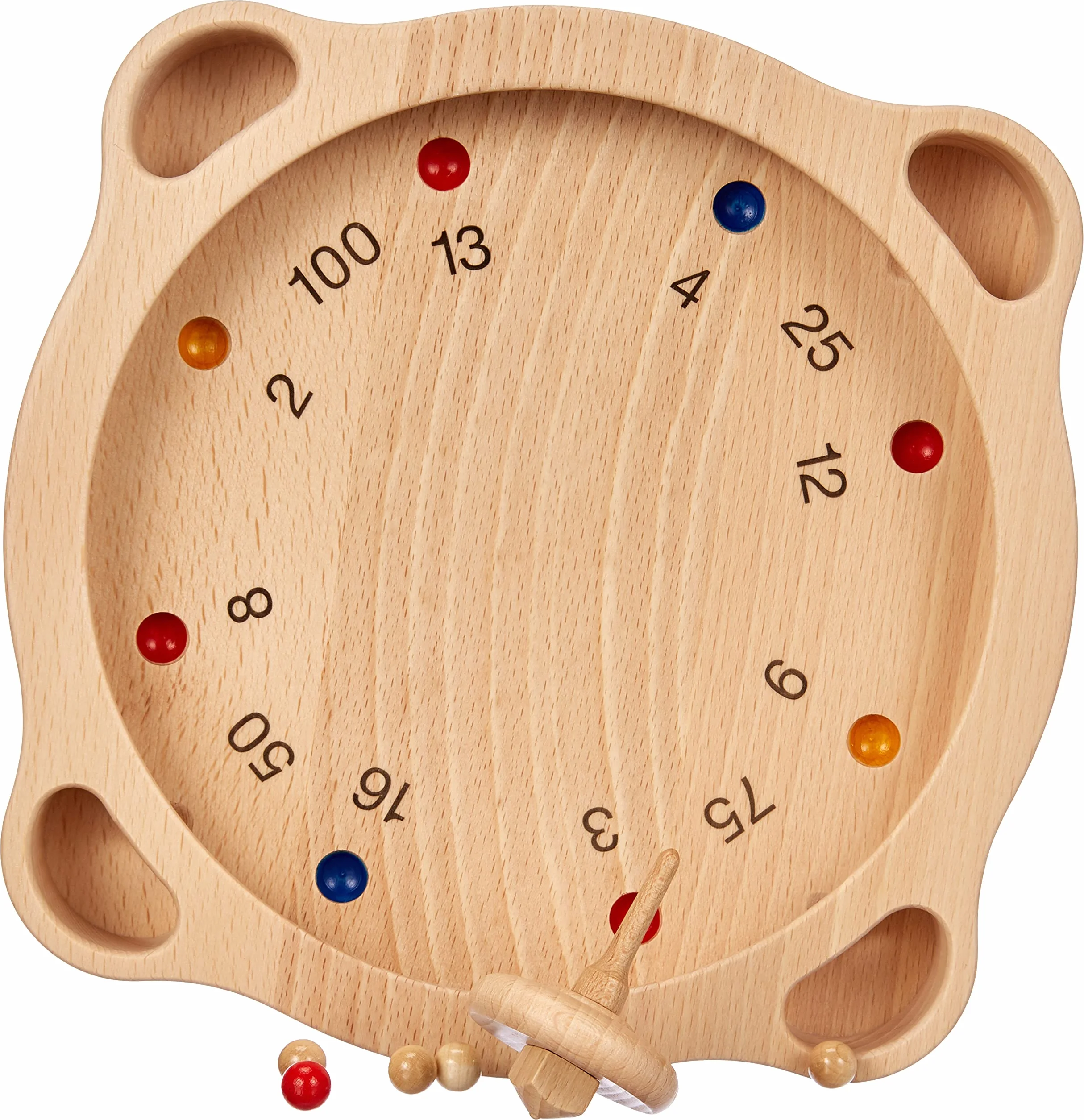 weiblespiele 10100 - Set di trottola tirolese originale