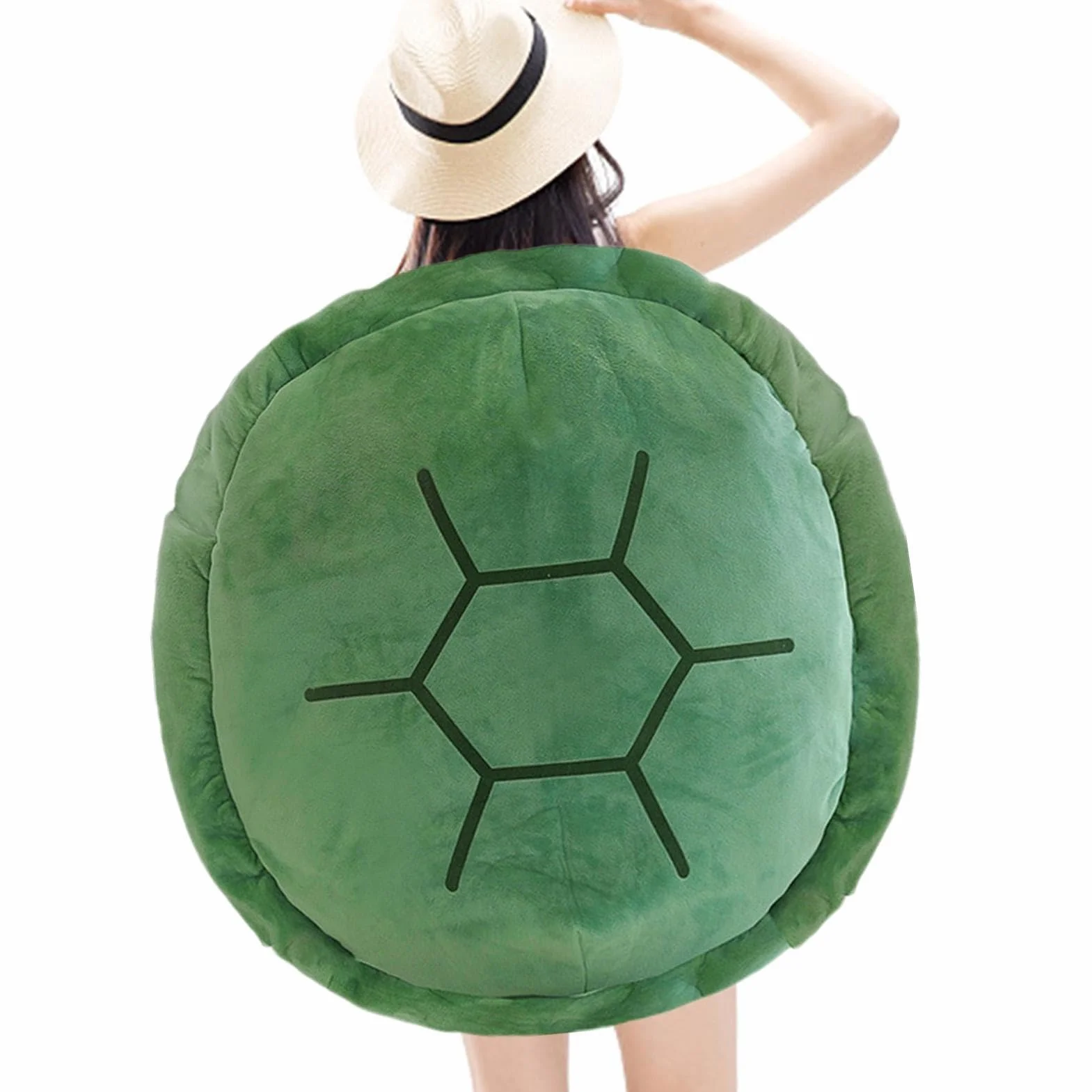 Generico Cuscino Guscio di Indossabile per Adulti, Gigante Morbido, Costume di Peluche Divertente