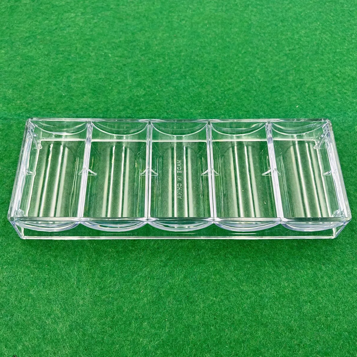 SEETOOOGAMES Acrilico Trasparente Poker Chip Rack
