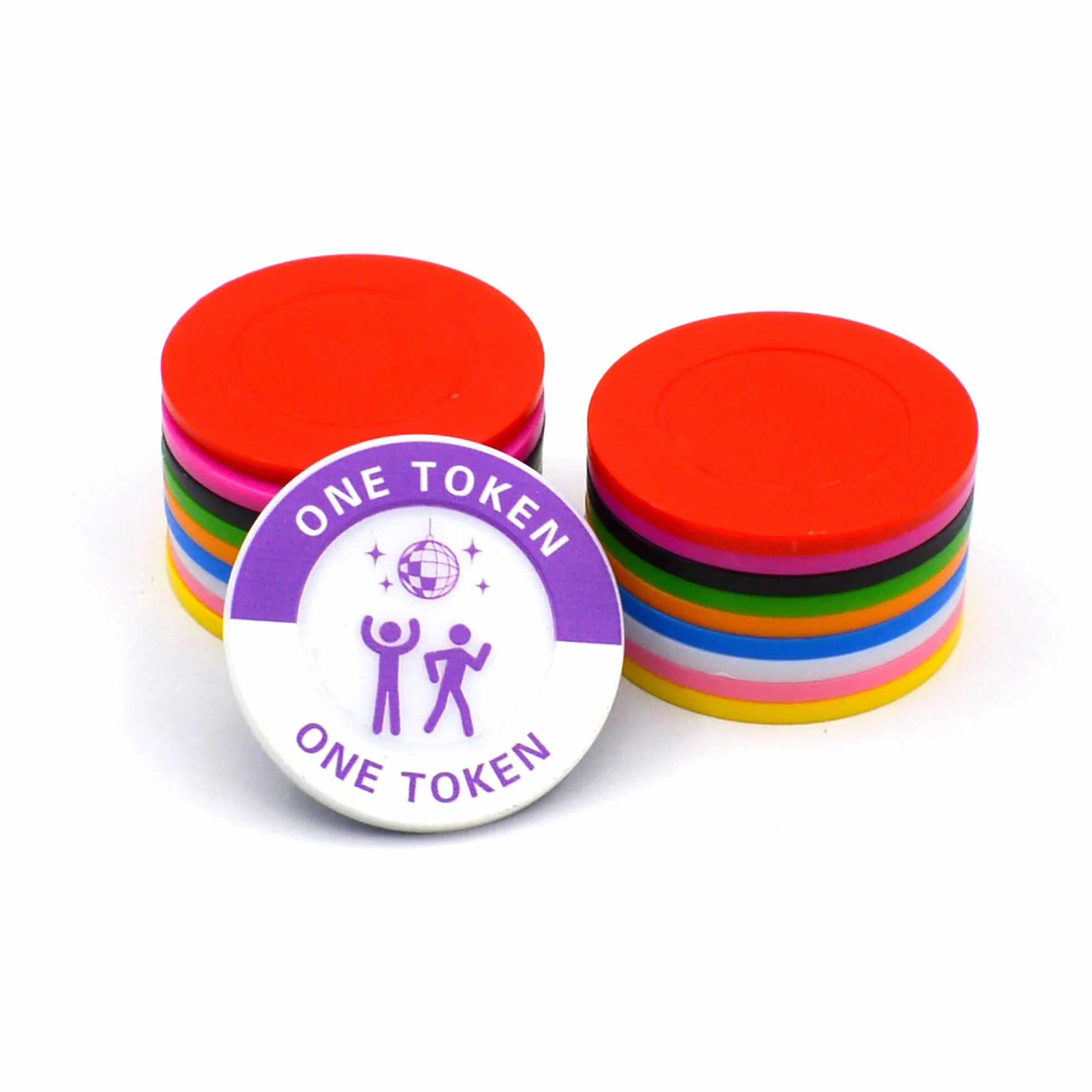 100 fiches da poker in plastica personalizzate per 9 colori, immagine o testo personalizzati, design su stampa HD, set per gettoni da bar, pubblicità aziendale, coppie, feste