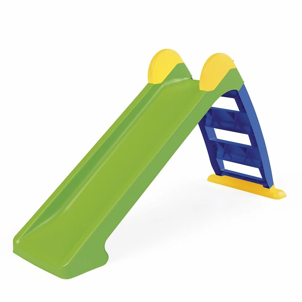 Dolu Scivolo per Bambini dai 2 Anni, Scala Blu e Verde, Pieghevole per Uso Interno ed Esterno