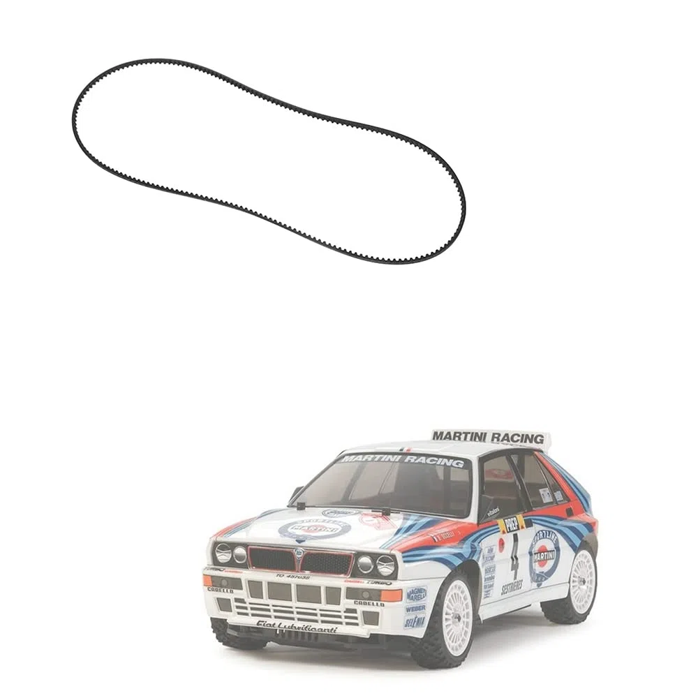 Cinghia di trasmissione rinforzata 573 mm 54448 per XV 01 XV01 1/10 RC Auto Upgrades Accessori Parti