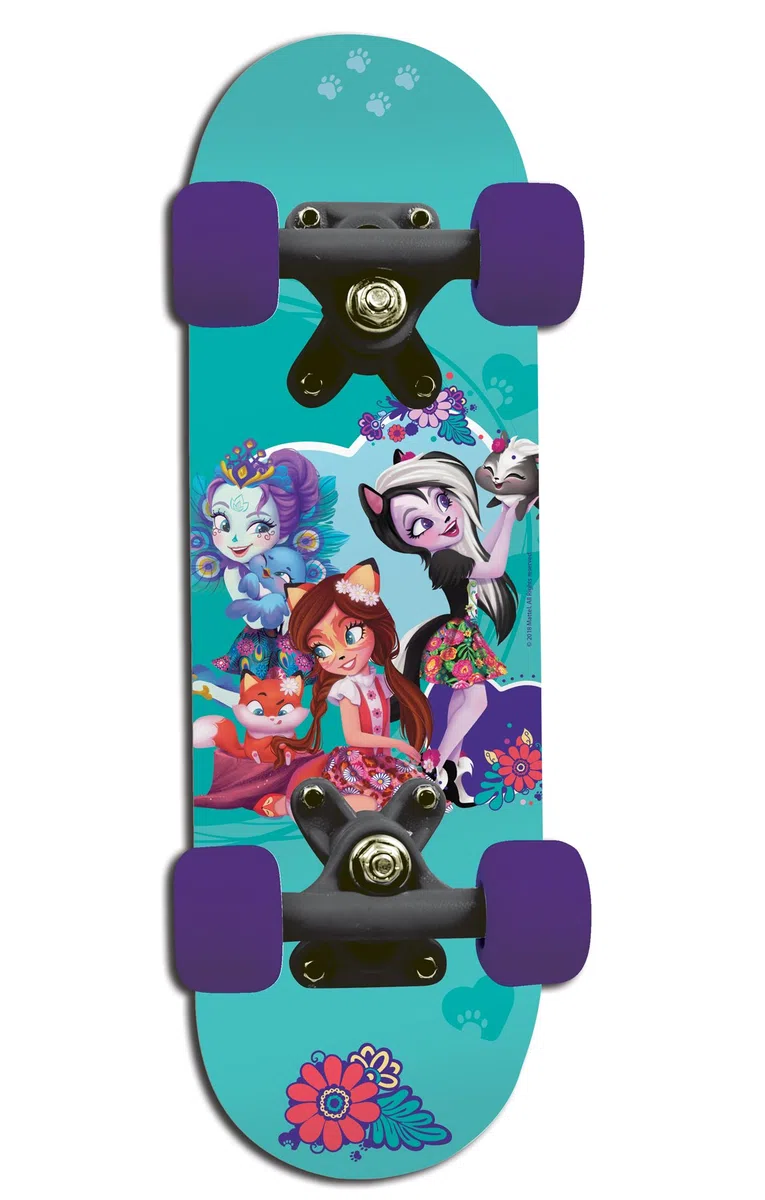 Enchantimals OENC247 Skateboard, Unisex Bambini, Multicolore, Bambino