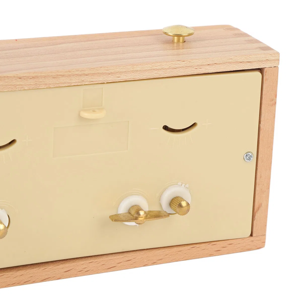 Ausla Timer Orologio degli Scacchi Strumento Meccanico Tempistica Legno retrò per Scacchi Cinesi Weiqi