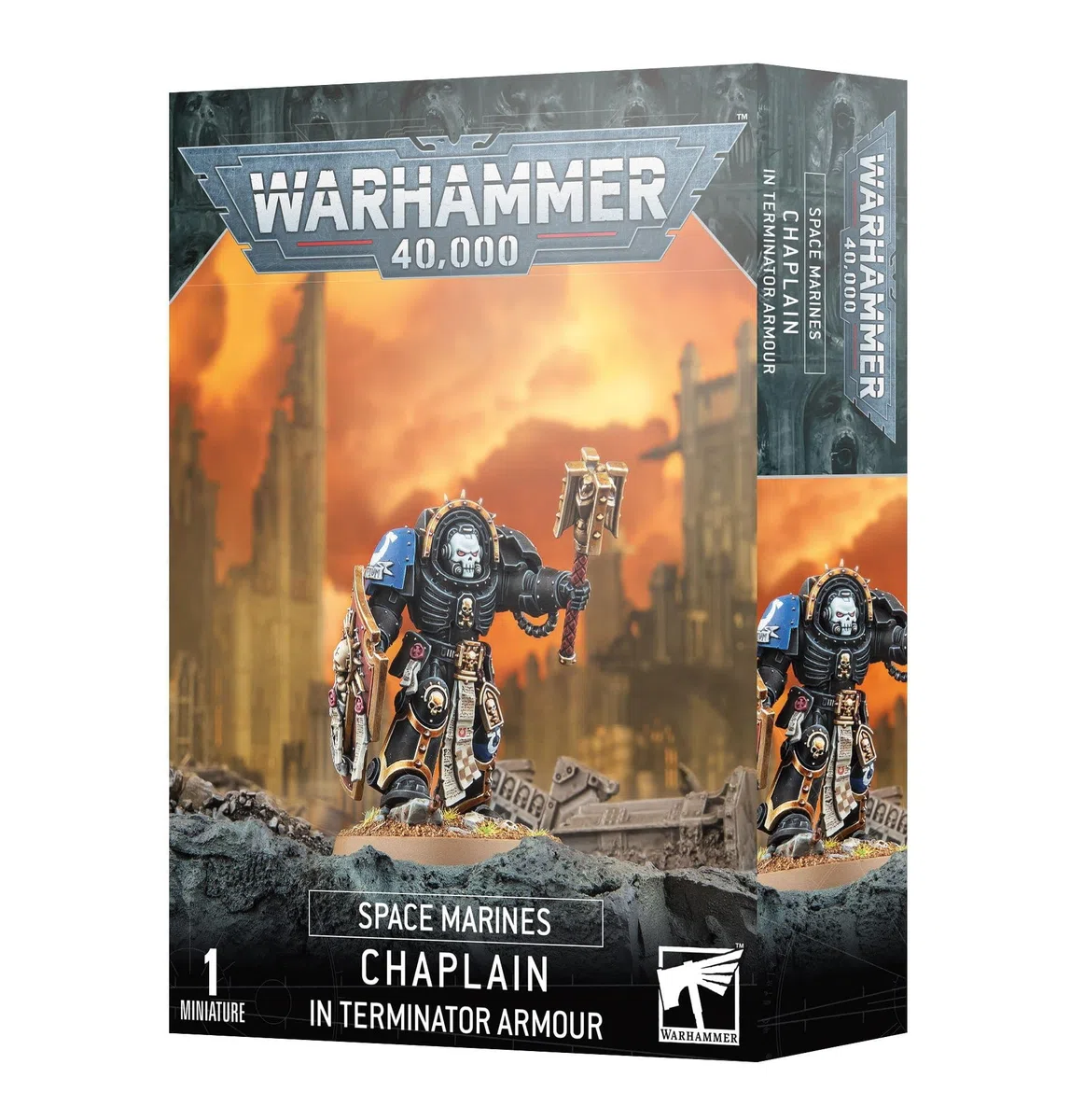 Games Workshop - Warhammer 40.000 - Space Marines: Cappellano in Armatura Terminator (Edizione 2023)