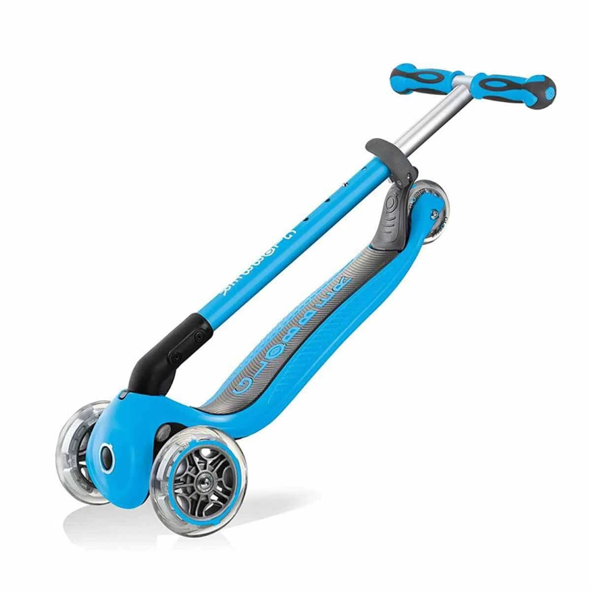 Globber Monopattino evolutivo 3 Ruote Modello Go Up Deluxe Pieghevole, scalabile Gioventù Unisex