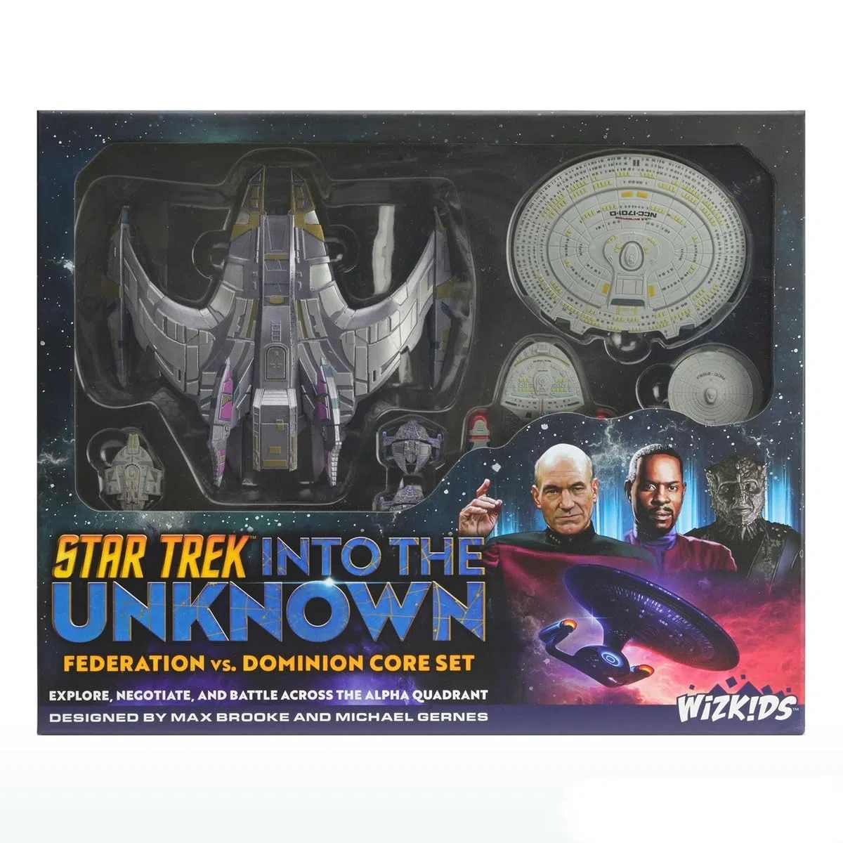 WizKids Star Trek: Into The Unknown - Federazione vs Dominion Core Set