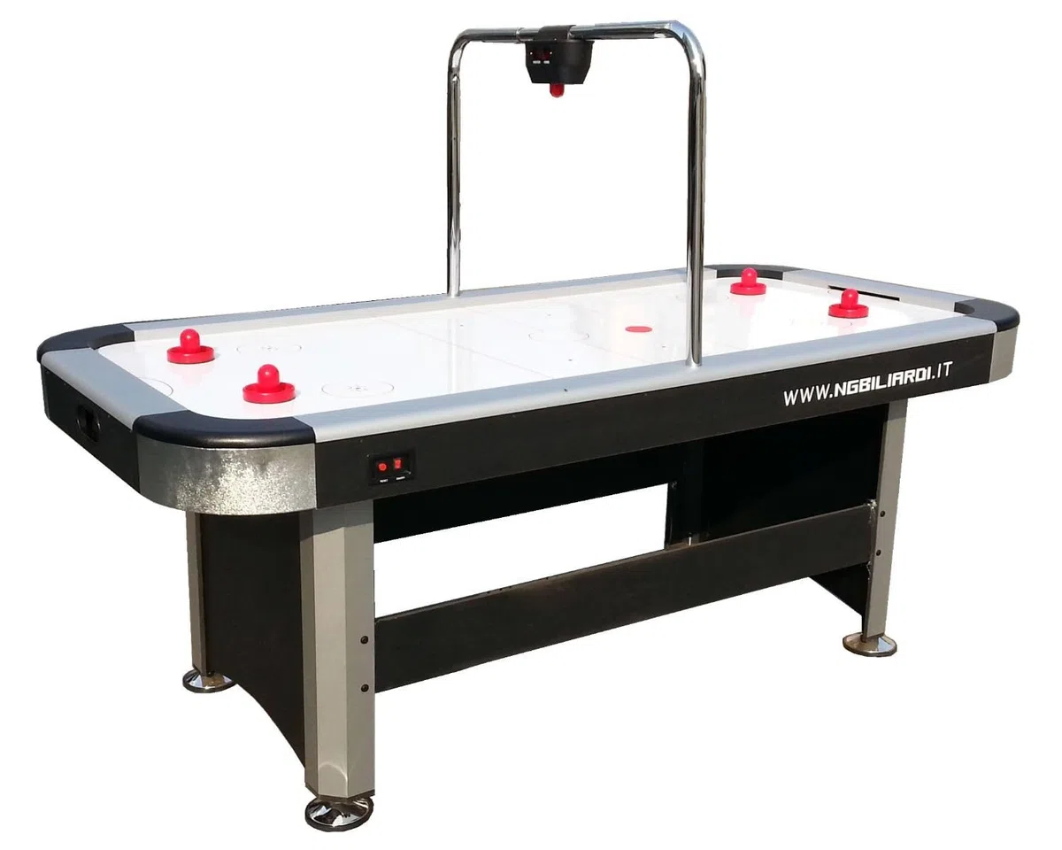 Air Hockey Montreal con Segnapunti Elettronico 214 cm x 105 cm x 82 cm