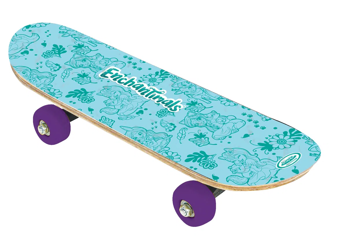Enchantimals OENC247 Skateboard, Unisex Bambini, Multicolore, Bambino