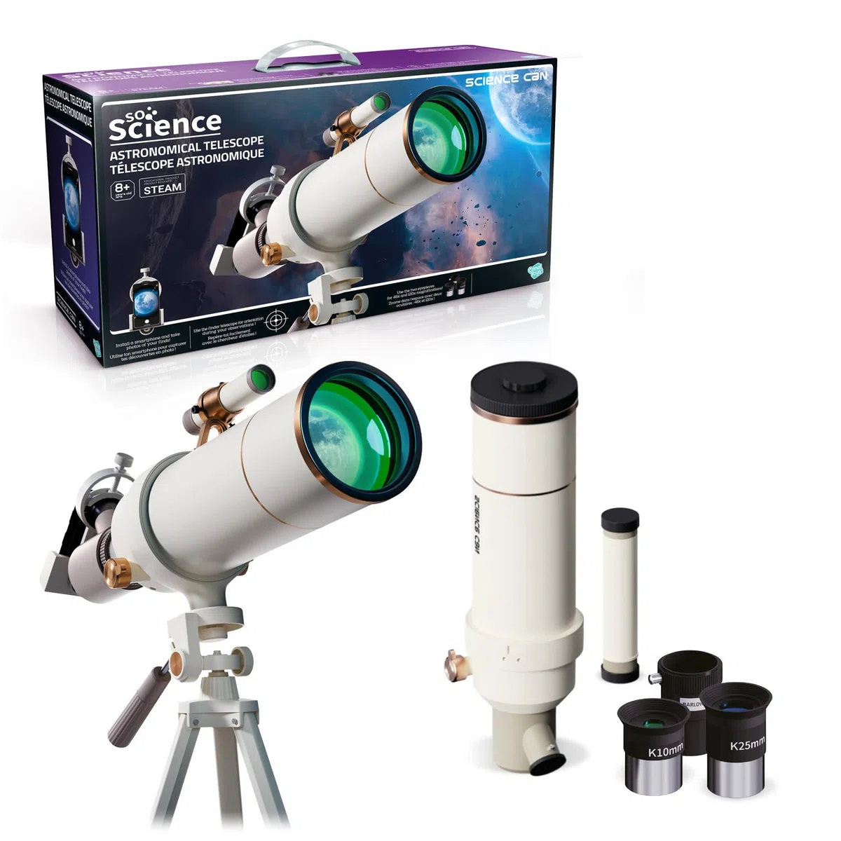 Canal Toys - So Science - Telescopio Astronomico - COS002