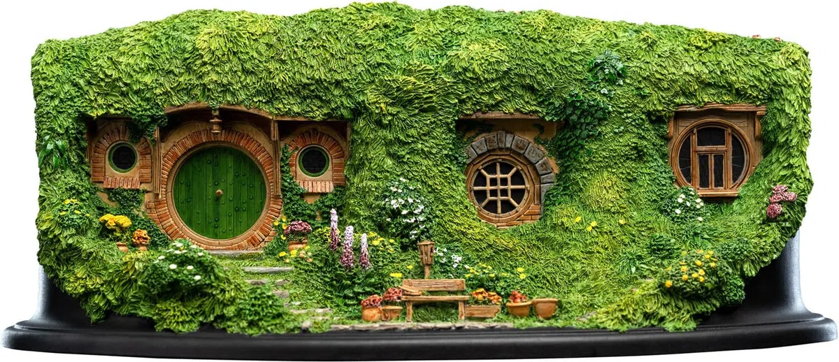 Weta Workshop Polystone - Il Signore degli Anelli Trilogia - Hobbit Hole - estremità Borsa
