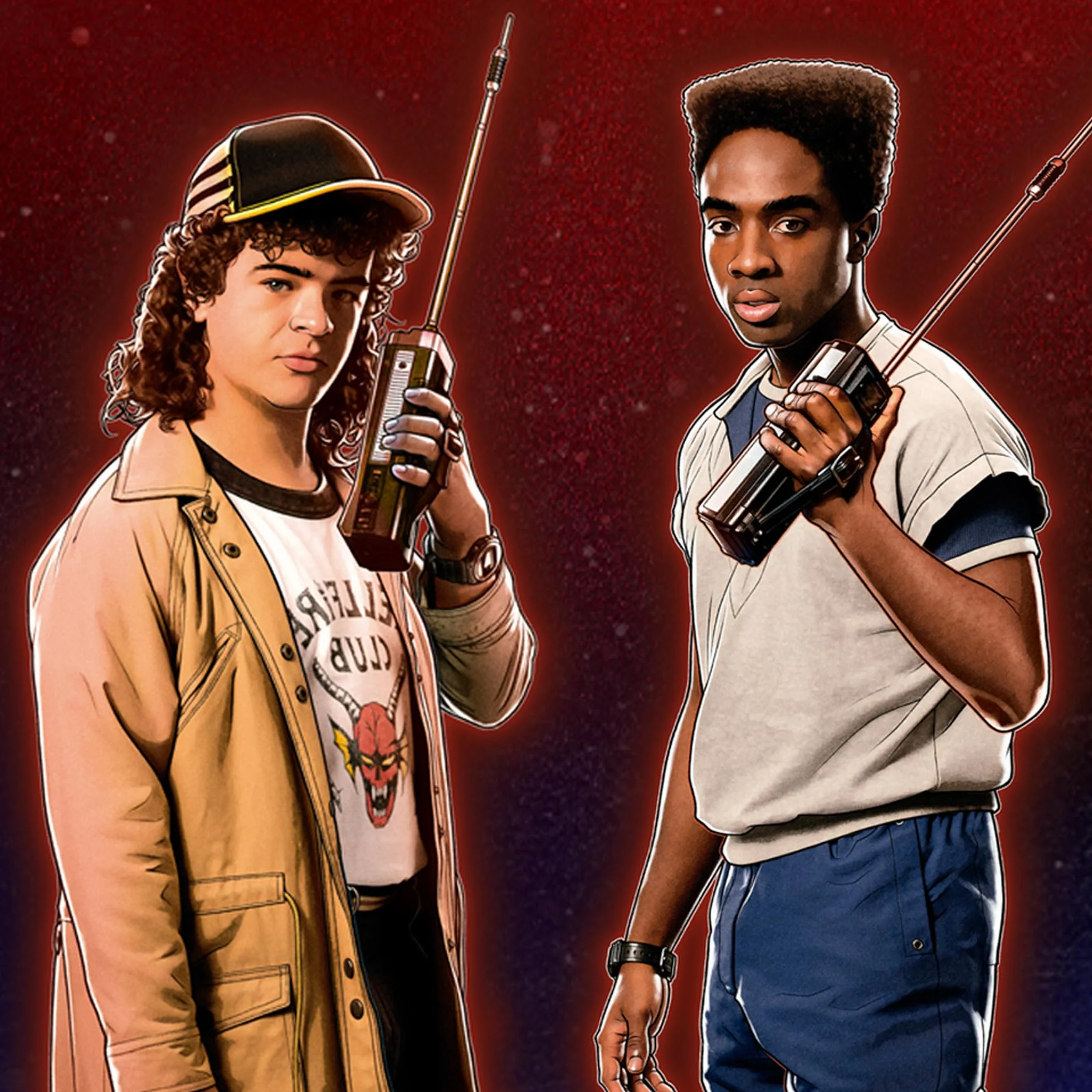 IMC Toys STRANGER THINGS - WALKIE TALKIE Giocattoli elettronici Due Walkie-Talkie Per Comunicare Tramite La Trasmissione Di Onde Radio Ispirati Alla Serie Stranger Things